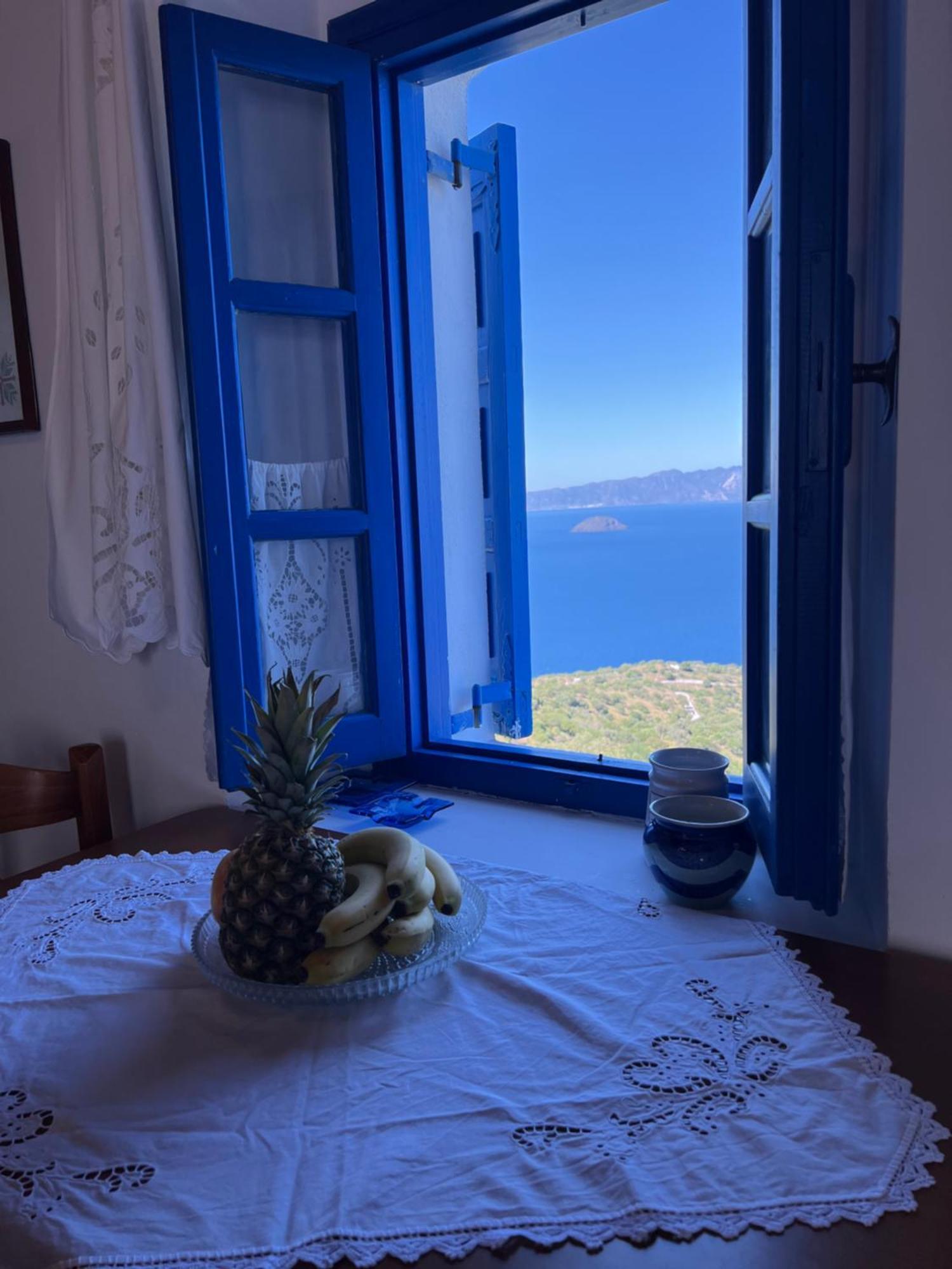 Emporios Traditional Sea View House Emporeios  Bagian luar foto